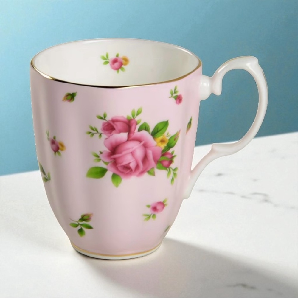 Royal Albert Pink Floral Mug